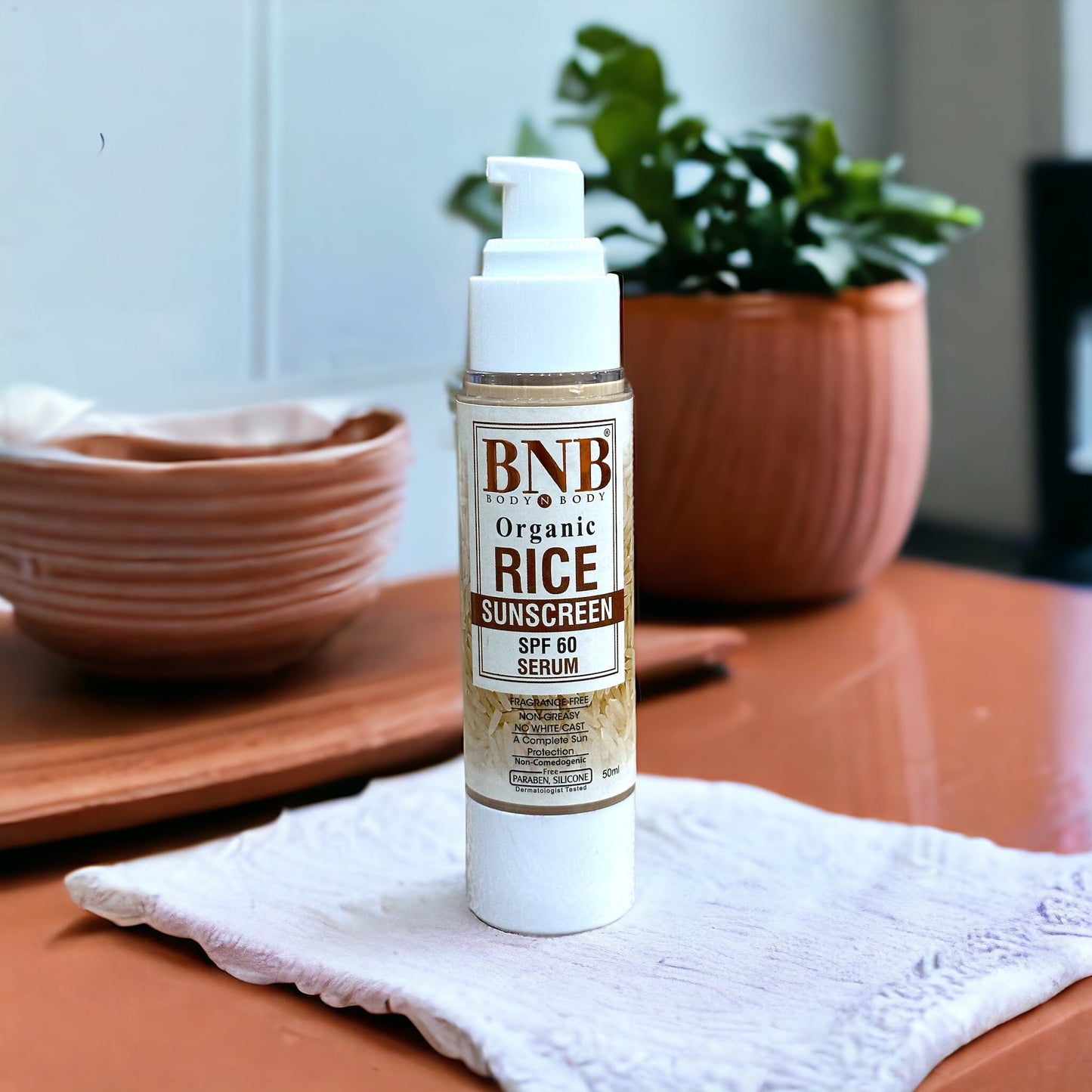 BNB Rice Extract Sunscreen SPF60