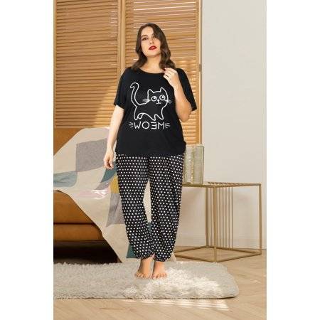 BLACK CAT MEOW nightwear for women