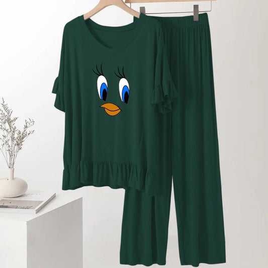 Kai Green Daffy Duck  Frock Flapper Night Dress